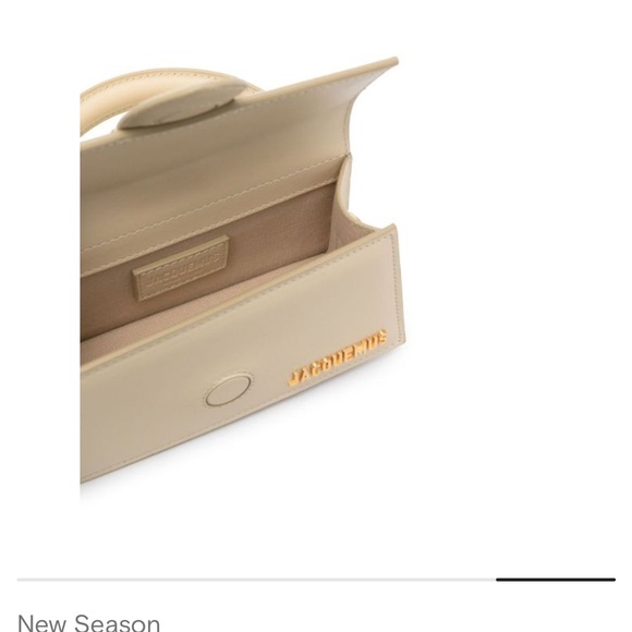 Jacquemus Beige Leather Handbag - Le Bambino - Picture 7 of 8